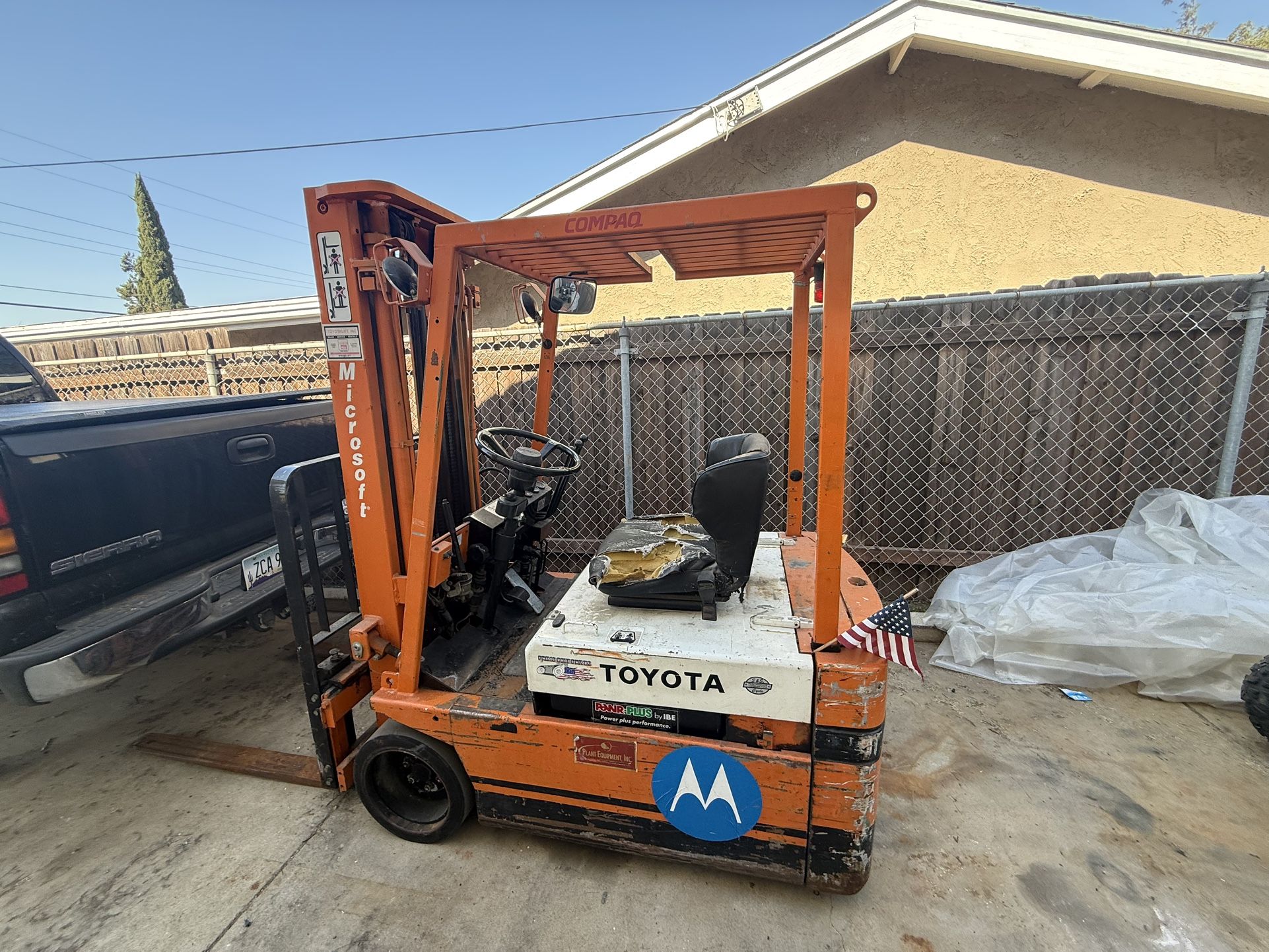 Toyota Electric Forklift