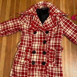 Women Holiday Peacoat 