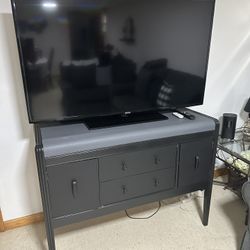 Sideboard or Buffet Cabinet and Mirror 