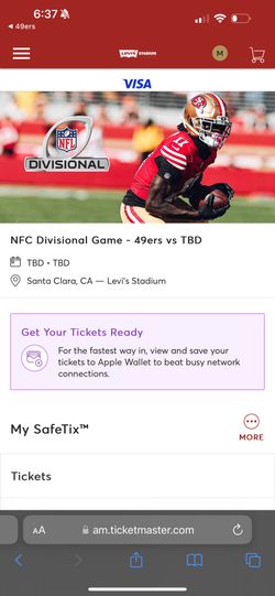 Divisional Playoff 49ers Vs TBD