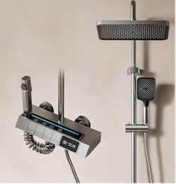 Shower System With Digital Display, Thermostatic
