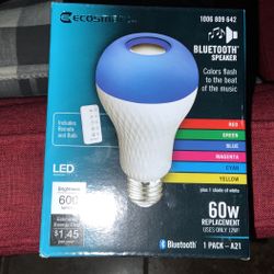 Blue Tooth Speaker Light Bulb