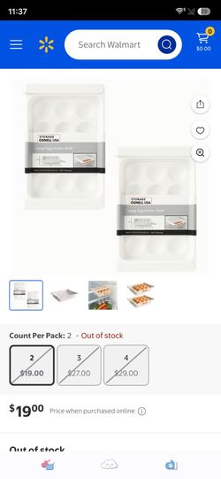 New Storage Essentials egg holder shelf - 12 eggs