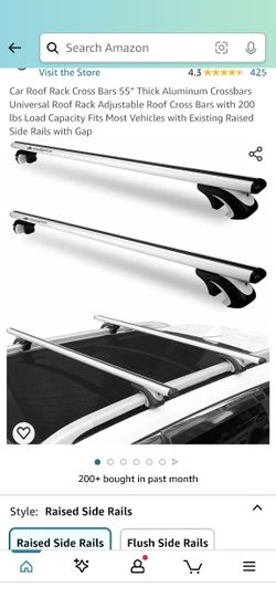 Brand NEW Universal Aluminum Rack Roof Crossbars 55"
