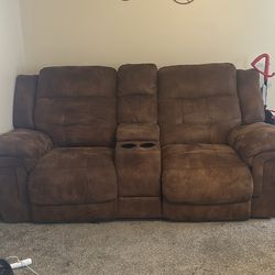 Power Recliner Couch Set