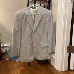 Jos A Bank Seersucker Jacket