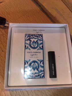 Dolce Gabana Light Blue Capri in Love Set