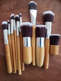 11Pcs Kabuki makeup brushes