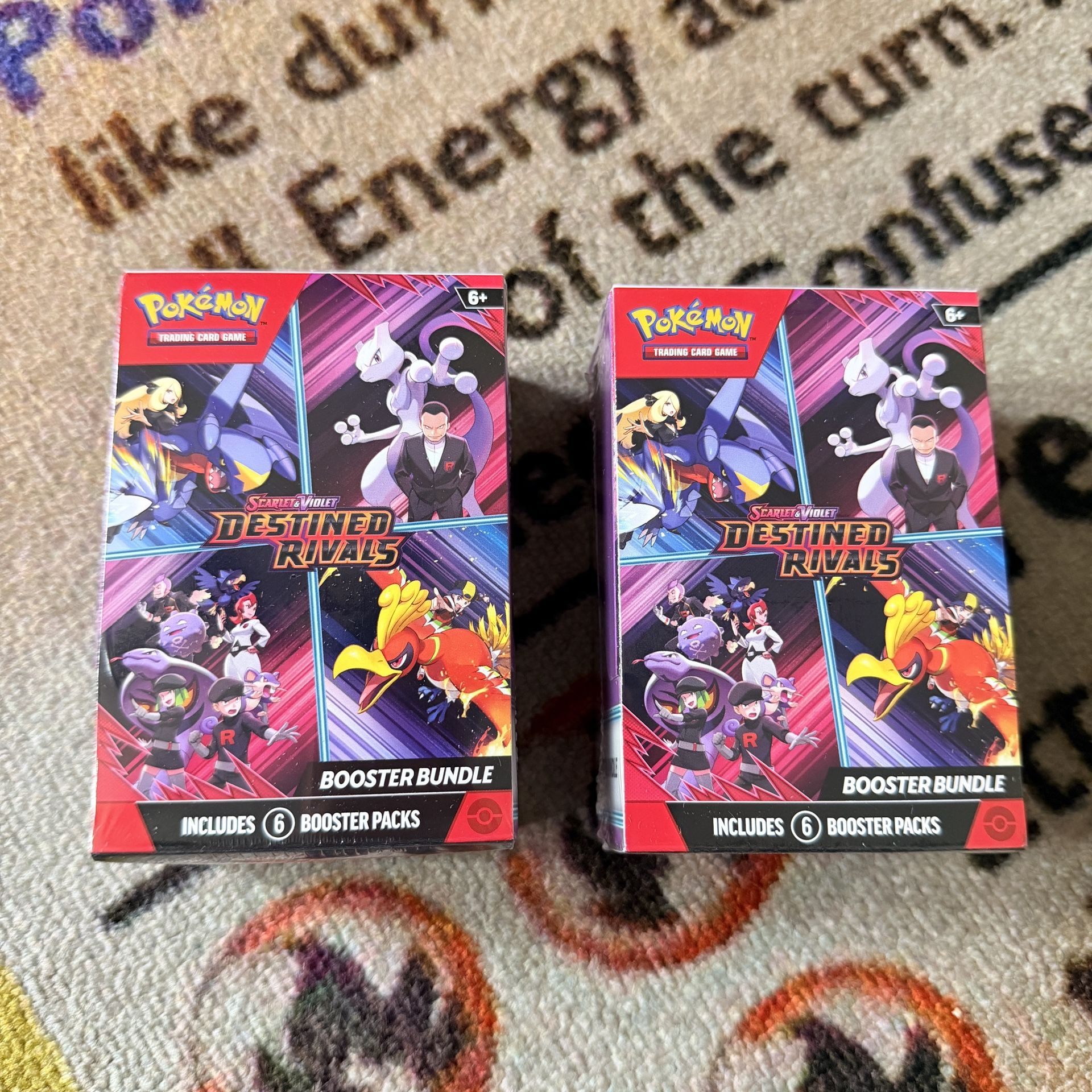 Destined Rivals Booster Bundles x2