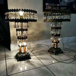 Pair Of Antique Lamps