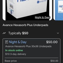 Underpads 40 Dlls