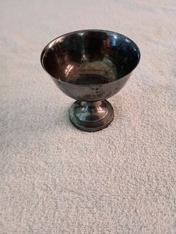 Vintage Small Silver Plated Oneida Compote Bowl