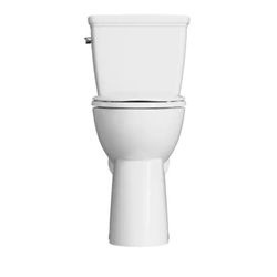 Project Source White Elongated Tall Height 12-in Rough-in Water Sense 1.28