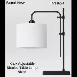 Brand New Opallhouse & Jungalow Floor Lamp Black And Natural Finish 
