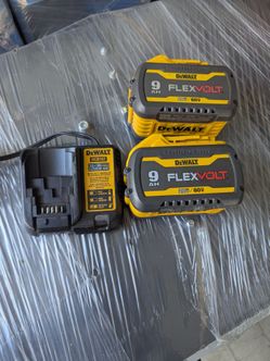 DeWalt 20v 9h 2pc battery and charger set