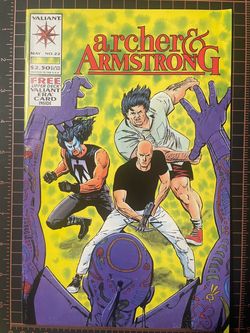 Archer And Armstrong #22 -Valiant | with Valiant Era Card - w/Bag+Board