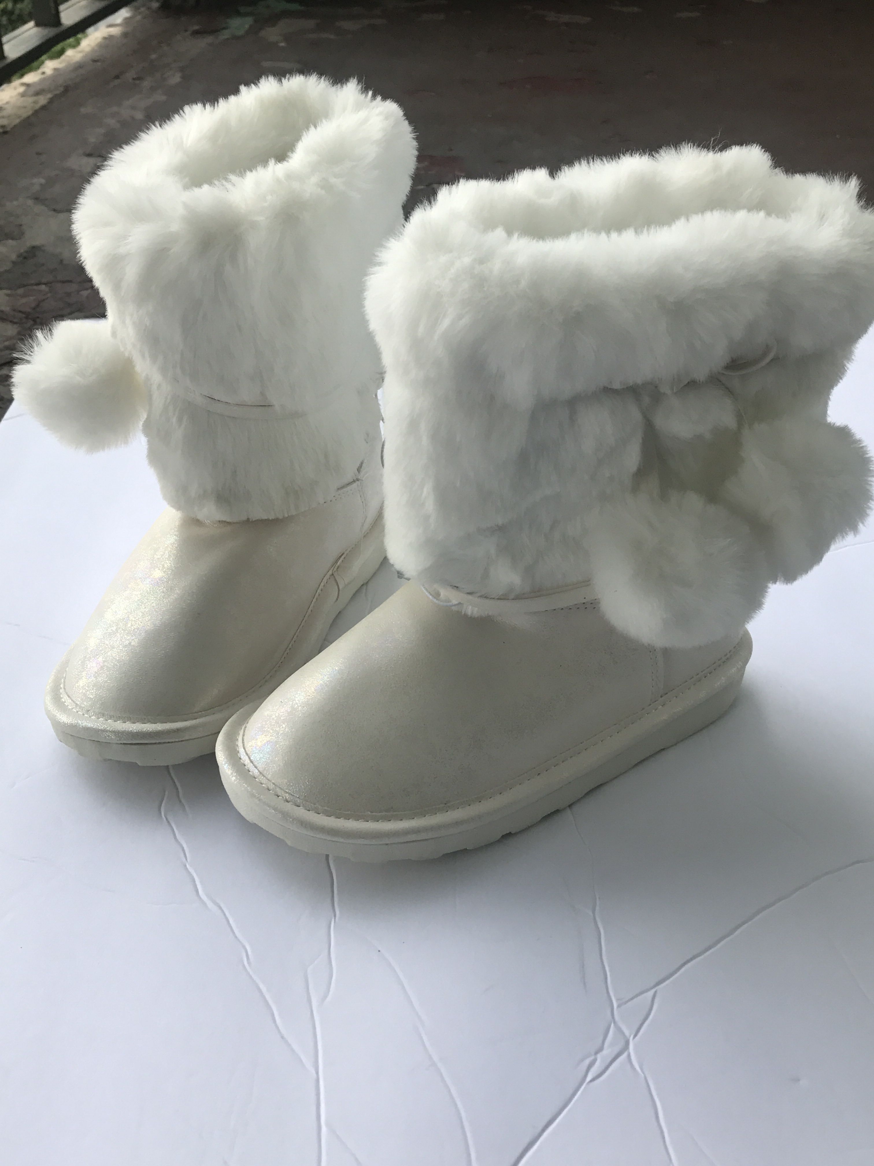 Size 10 Toddler Fur Boots