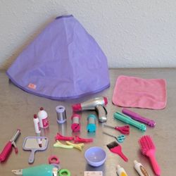 Our Generation Doll Bueaty Salon Accessories Playset For Dolls 