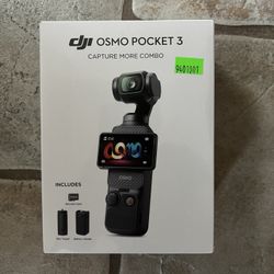 BRAND NEW SEALED DJI OSMO POCKET 3 BUNDLE