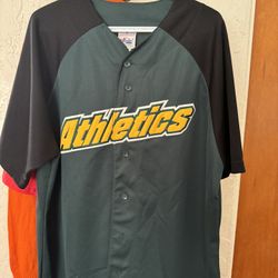 Oakland A’s Baseball Jersey Size Xl