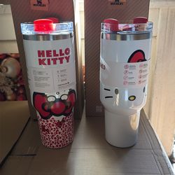 Stanley 40oz hello kitty cup