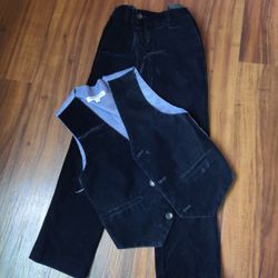 Black Velvet Suit For Boys 