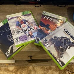 4 Xbox 360 Games For $20