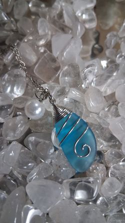 HAWAIIAN  Sea glass necklaces