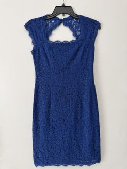 Blue Royal  Adrianna Papell Dress