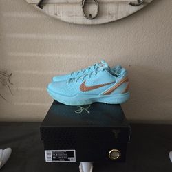 Nike Kobe 6 Protro Jalen Brunson Statue of Liberty 100% Authentic Size 11.5