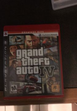 GTA Iv! For PS3