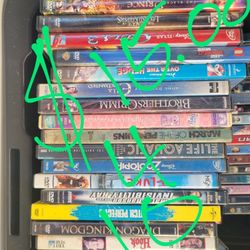 A Buch Of DVD's $15 For $10 Or...