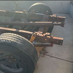 57 Chevy Truck Original Short Bed Complete Rolling Chassis Frame Chevrolet 