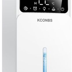 Dehumidifier, Dehumidifiers for Home, 60 OZ Water Tank, 500 sq.ft Dehumidifier for Bathroom, Bedroom, Basement with Auto Shut Off, Timer, 7 Colors LED