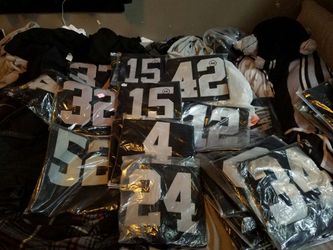 Raider jerseys