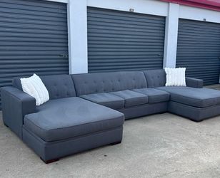XL Charcoal Sectional