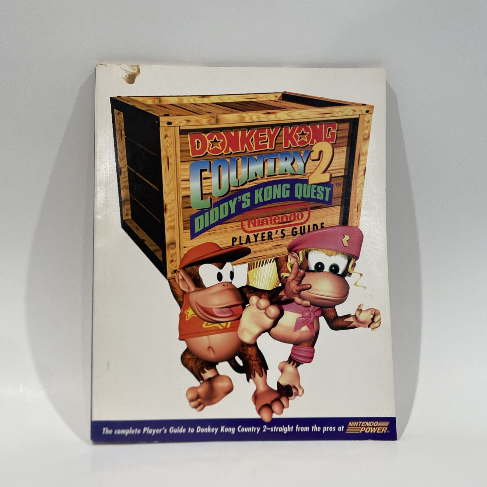 SNES-Donkey Kong Country 2 Diddy's Kong Quest Official Player's Guide Vintage