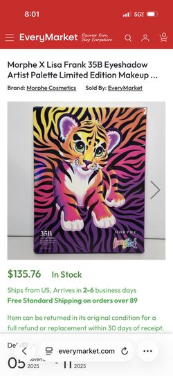 Lisa Frank Eye Shadow Pallet