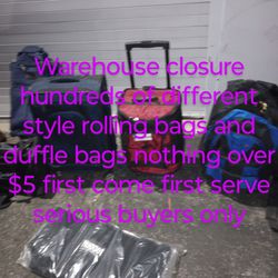 More Duffle Bags And More Warehouse Closure All Styles All Colors