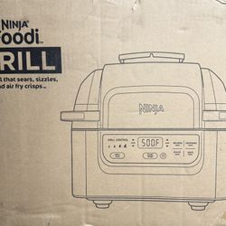 Ninja AG301 Foodi 5-in-1 Indoor Grill with 4-Quart Air Fryer