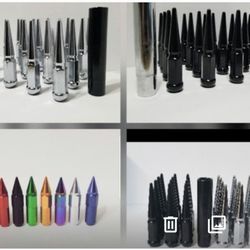 Spike Lug Nuts For Sale Free Install 