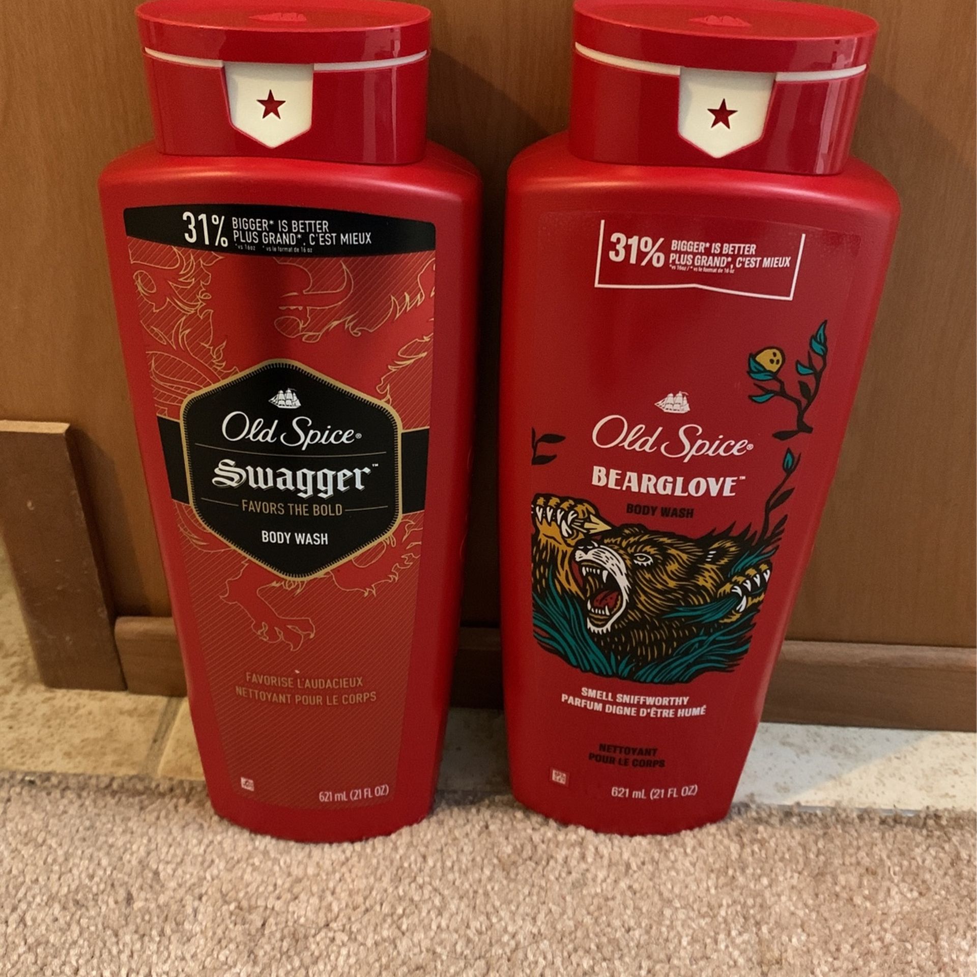 2 Old Spice Body Wash 21 Oz Each $8