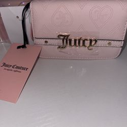 Juicy Couture Pink bifold wallet NWT