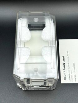 Large Hard Plastic Watch Coffin. Protective case for storage, shipping and traveling