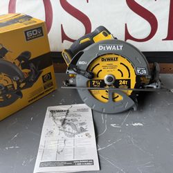 Dewalt 60V Brushless 7 1/4” Circular Saw 