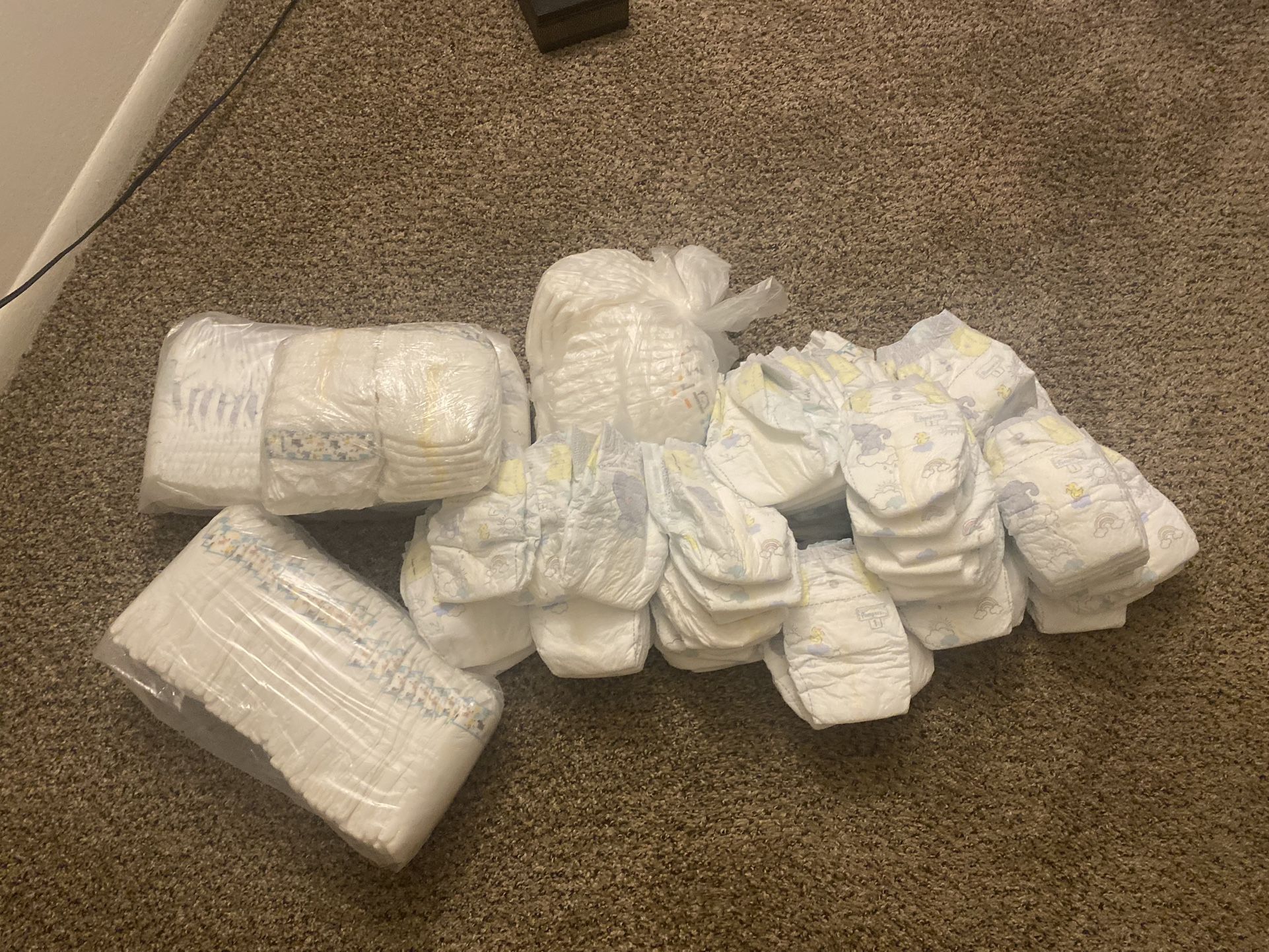 SIZE 1 DIAPERS 
