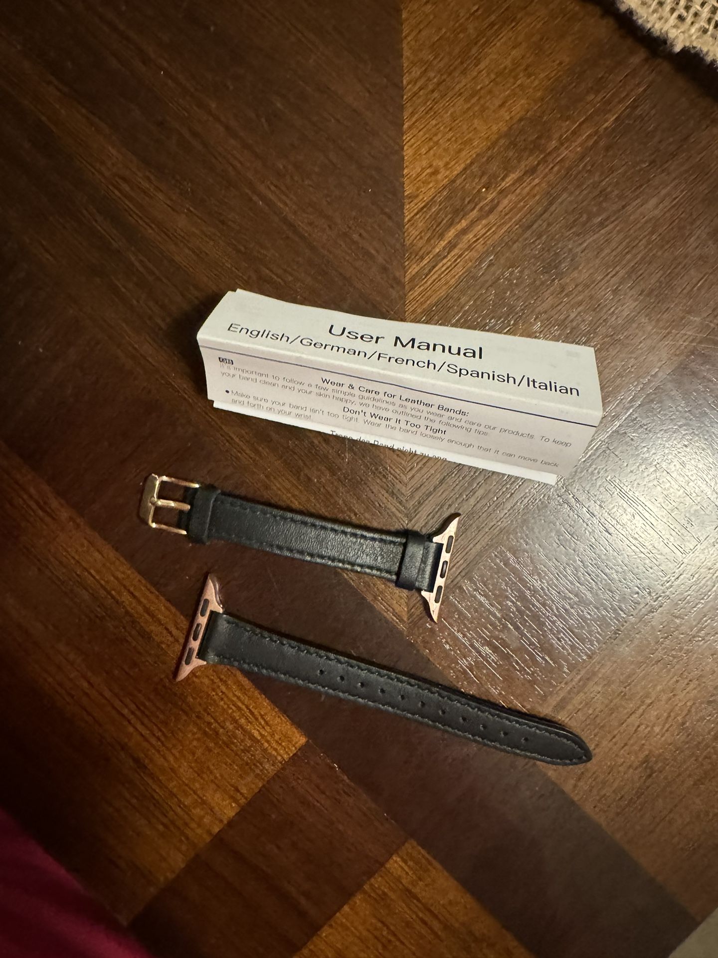 Apple Watch genuine leather band