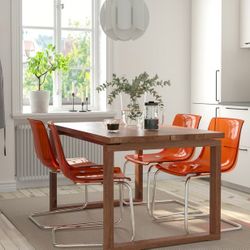 Amish Mission Dining Table And Chairs 