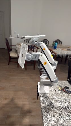 Monitor and laptop holder