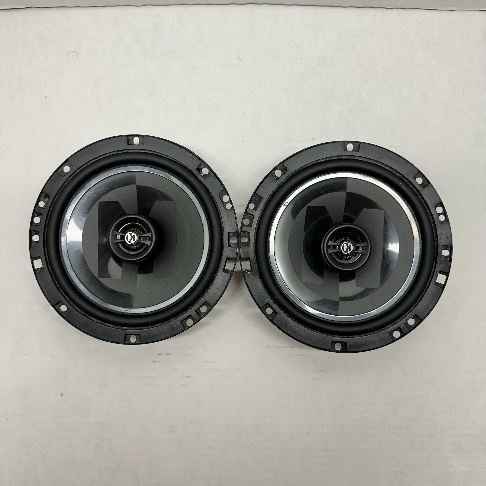 Memphis Audio PRX60 Power Reference Series 6-1/2" 2-Way Car Speakers Tested & Works